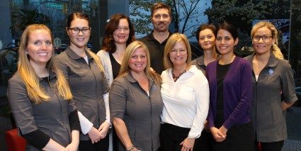 Dental team at Georgia Dental in downtown Vancouver