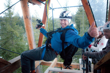 Whistler zipline tourism