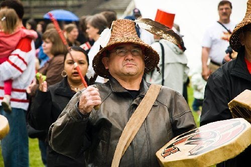 Aboriginal Day at Fort Langley in Langley