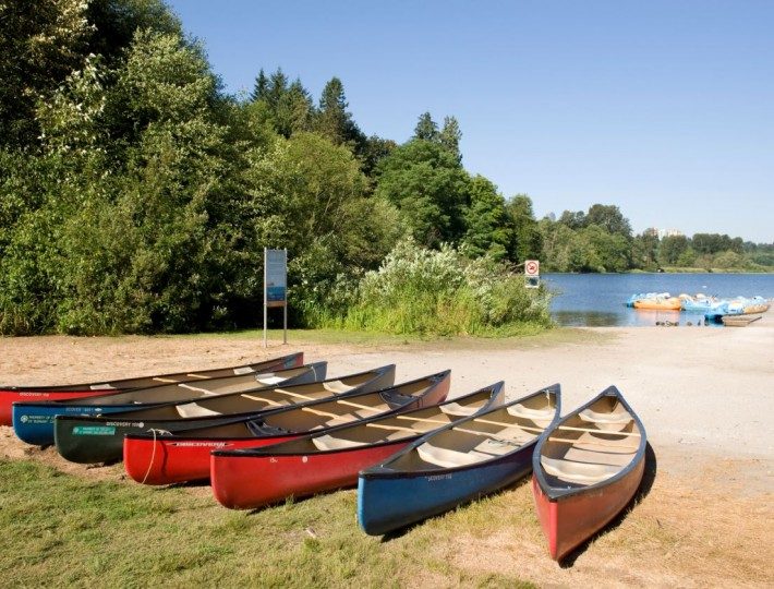 Guided Canoe Trips on Deer Lake in Burnaby