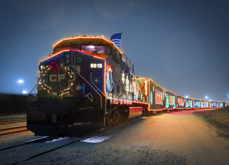 CP Holiday Train in Stoney Creek