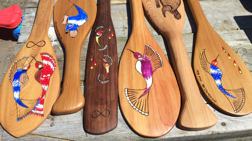 Teen Art Drop-In: Métis Paddle Carving