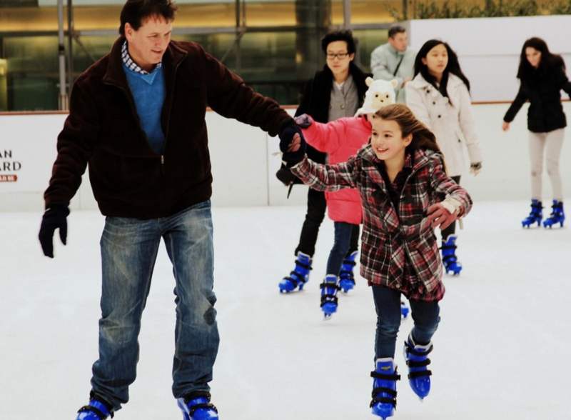 Tim Horton’s Holiday Free Skate in Oshawa