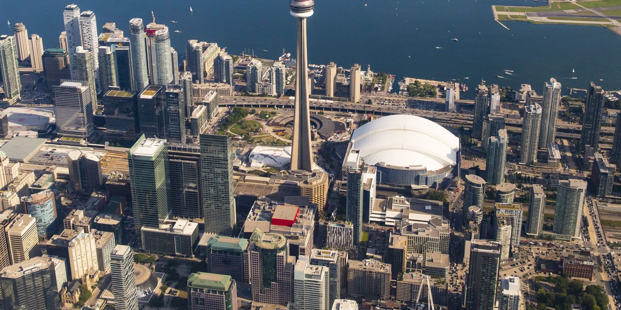 Toronto from the air