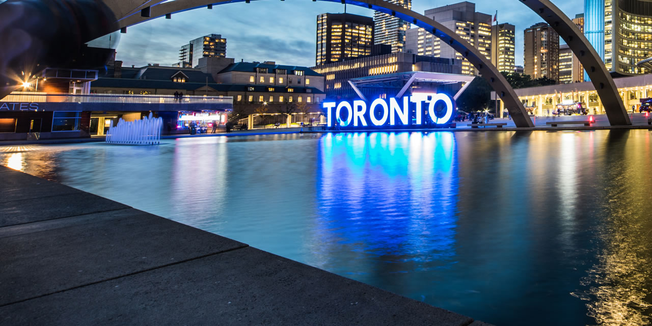 Toronto by twilight