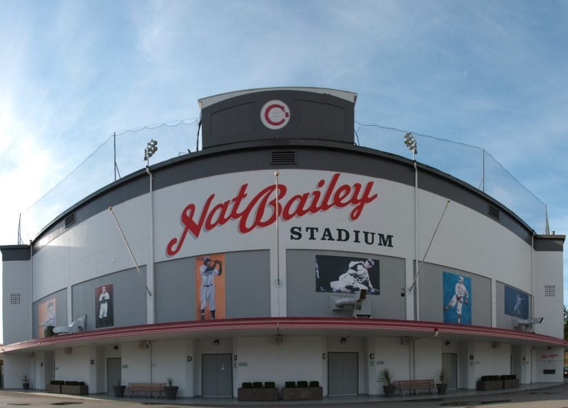 Softball BC Day at Nat Bailey Stadium in Vancouver