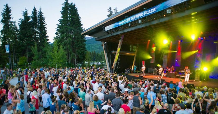 Concerts in the Park in Whistler