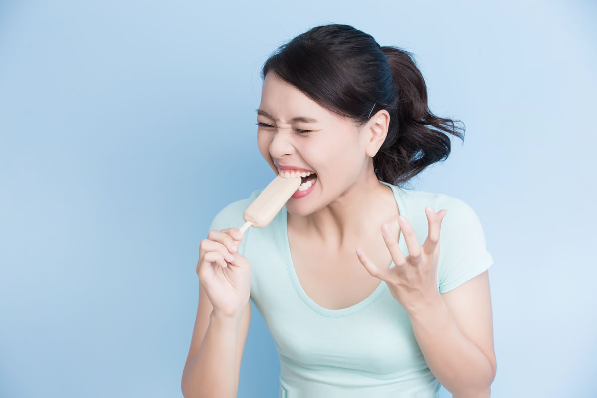 Sensitive teeth make it hard for you to eat and drink
