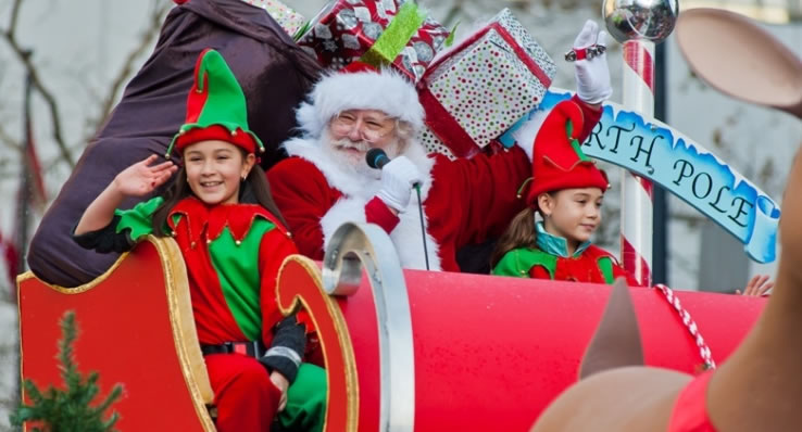 Santa Claus Parade in Airdrie