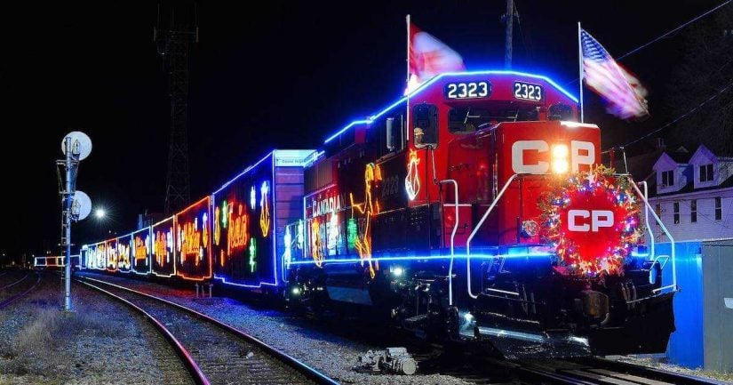 CP Holiday Train – Hardisty in Wainwright