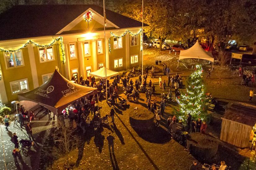 Christmas in Fort Langley in Langley