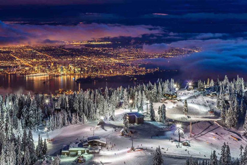 New Year’s Eve Dinner at Grouse Mountain in North Vancouver
