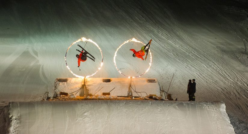 Whistler Blackcomb Fire and Ice Show in Whistler