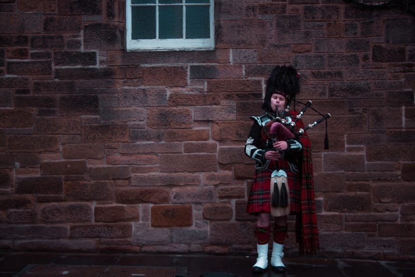Simon Fraser University Pipe Band in Chilliwack