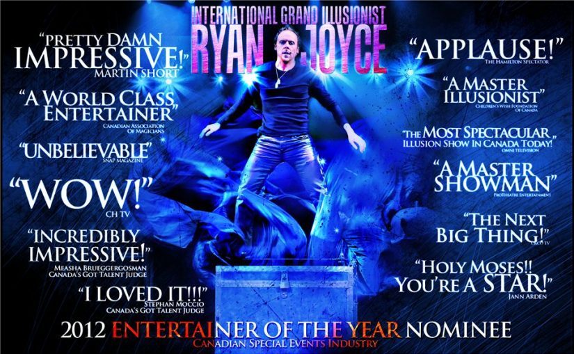Ryan Joyce – World Class Illusionist in Thunder Bay