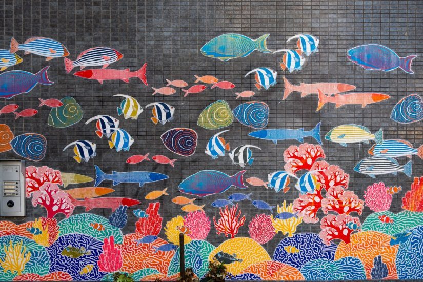 Community Mural Painting in West Vancouver