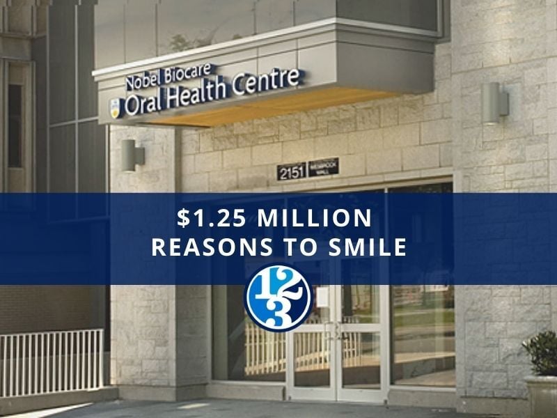 123Dentist Gives UBC Faculty of Dentistry $1.25 Million Reasons to Smile