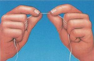 Floss-technique