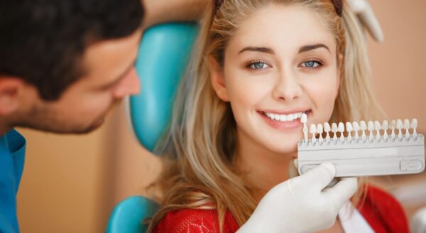 Tooth Whitening Colour Selection